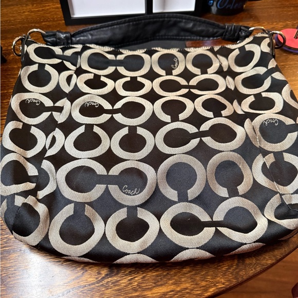 Coach Kristin Op Art Signature hobo - Picture 4 of 16